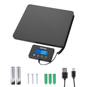 image:imageVEVOR Digital Shipping Scale 110 lbs x 007 oz Heavy Duty Postal Scale with Timer Tare Hold Function 90 Foldable LCD Screen Package Scale for Laggage Home Post Office ACDC Powered FCC Liste440Lbs