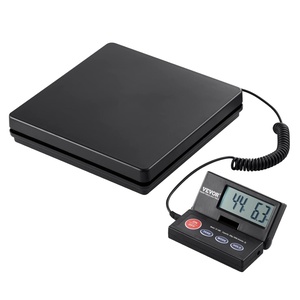image:imageVEVOR Digital Shipping Scale 110 lbs x 007 oz Heavy Duty Postal Scale with Timer Tare Hold Function 90 Foldable LCD Screen Package Scale for Laggage Home Post Office ACDC Powered FCC Liste1010in