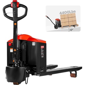 image:imageVEVOR Electric Pallet Jack 3300 lbs Load Capacity Lithium Battery Powered Pallet Jack Truck with 48L x 27W Inch Forks for Material Handling Suitable for Warehouse Supermarket Manufacturing4400 LBS