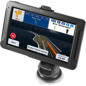 image:imageVEVOR GPS Navigator for Car 7 inch Touch Screen 16GB GPS Navigation System with Builtin Dash Cam Voice TurnbyTurn Guidance Speed and Red Light Warning Custom Truck Routing for Car Truck RV