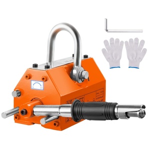 image:imageVEVOR Magnetic Lifter 4400lbs2000kg Pulling Capacity 25 Safety Factor Neodymium amp Steel Lifting Magnet with Release Permanent Lift Magnets Heavy Duty Magnet for Hoist Shop Crane Block Board2200 lbs1000 kg