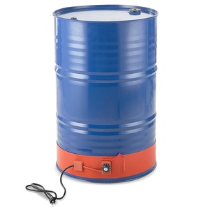 image:imageVEVOR Metal Drum Heater 1200 Watt 5 Width Pail Heating Band for 55 Gallon Barrel 86302 Adjustable Thermostat High Efficiency Silicone Grease Keg Heater Tested to UL 499 Standard FCC ListedFits 55 Gallon