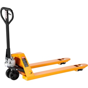 image:imageVEVOR Pallet Jack 5500 lbs Load Capacity Manual Pallet Truck with 48L x 27W Inch Forks for Material Handling 33571 Inch Fork Lift Height Range Suitable for Warehouse Supermarket Manufacturing5500 LBS