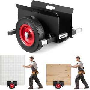 image:imageVEVOR Panel Dolly 600LBS HeavyDuty Drywall Mover with 8 Pneumatic Wheels Adjustable Clamp Panel Cart for Drywall Sheet All Terrain Moving Cart1000LBS