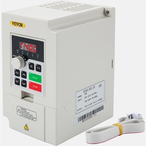 image:imageVEVOR Single Phase to 3Phase Rotary Converter 75HP 21A 208240V InputOutput Rotary Phase Converter  Expandable to Higher Horsepower for HeavyLoad EquipmentWhite4HP14A