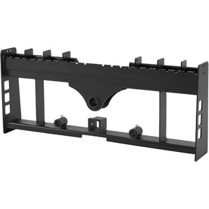 image:imageVEVOR Skid Steer Pallet Frame 4000 lbs Rated Load Capacity 50inch Pallet Fork Frame Attachments with 2inch Hitch Receiver amp Spear Sleeves Fit for John Deere Loaders Quick Attach Mount Frame Only45 x 7 x 19 in
