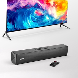 image:imageVEVOR Sound Bar for Smart TV 21 Channel 35Inch Compact Soundbar TV Speakers with Builtin Subwoofer for Projector Bluetooth AUX Connection Easy Setup 120W Surround Sound System for Home Audio17IN Compact