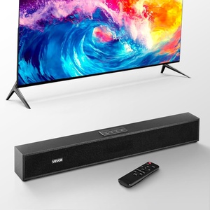 image:imageVEVOR Sound Bar for Smart TV 21 Channel 35Inch Compact Soundbar TV Speakers with Builtin Subwoofer for Projector Bluetooth AUX Connection Easy Setup 120W Surround Sound System for Home Audio24IN Compact