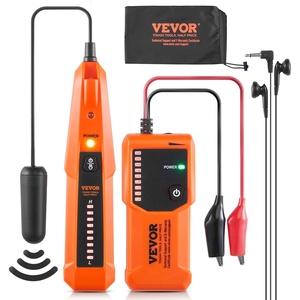 image:imageVEVOR Underground Cable Locator 3 FT Max Detection Depth Wire Tracer Break Detector Finder with Earphone 1000 FT MaxDetection Length Cable Tester for Pet Fence Buried Sprinkler Valve Irrigation