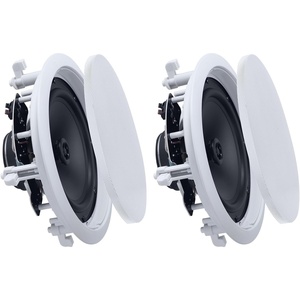 image:imageVEVOR inWall Speakers 8 in Wall Speaker System with Paintable Grille HiFi Sound 200W Peak 2Way Rectangular Speakers for Damp Humid Indoor Placement Bath Kitchen Covered Porches 1 Pair150W2