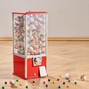 image:imageVEVOR Gumball Machine for Kids 17H Home Candy Vending Machine PC Gumball Dispenser Bubble Gum Machine for Game Stores Coin Operated Gumball Bank for Toy Capsules Bouncy Balls Candy RedRed