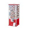 image:imageVEVOR Gumball Machine for Kids 17H Home Candy Vending Machine PC Gumball Dispenser Bubble Gum Machine for Game Stores Coin Operated Gumball Bank for Toy Capsules Bouncy Balls Candy RedRed