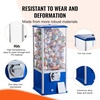 image:imageVEVOR Gumball Machine for Kids 17H Home Candy Vending Machine PC Gumball Dispenser Bubble Gum Machine for Game Stores Coin Operated Gumball Bank for Toy Capsules Bouncy Balls Candy RedBlue