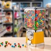 image:imageVEVOR Gumball Machine for Kids 17H Home Candy Vending Machine PC Gumball Dispenser Bubble Gum Machine for Game Stores Coin Operated Gumball Bank for Toy Capsules Bouncy Balls Candy RedYellow