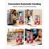 image:imageVEVOR Gumball Machine for Kids 17H Home Candy Vending Machine PC Gumball Dispenser Bubble Gum Machine for Game Stores Coin Operated Gumball Bank for Toy Capsules Bouncy Balls Candy RedRed