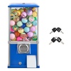 image:imageVEVOR Gumball Machine for Kids 17H Home Candy Vending Machine PC Gumball Dispenser Bubble Gum Machine for Game Stores Coin Operated Gumball Bank for Toy Capsules Bouncy Balls Candy RedBlue