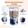 image:imageVEVOR Gumball Machine for Kids 17H Home Candy Vending Machine PC Gumball Dispenser Bubble Gum Machine for Game Stores Coin Operated Gumball Bank for Toy Capsules Bouncy Balls Candy RedBlue