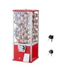 image:imageVEVOR Gumball Machine for Kids 17H Home Candy Vending Machine PC Gumball Dispenser Bubble Gum Machine for Game Stores Coin Operated Gumball Bank for Toy Capsules Bouncy Balls Candy RedRed