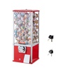 image:imageVEVOR Gumball Machine for Kids 17H Home Candy Vending Machine PC Gumball Dispenser Bubble Gum Machine for Game Stores Coin Operated Gumball Bank for Toy Capsules Bouncy Balls Candy RedRed
