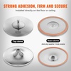 image:imageVEVOR Professional Dancing Pole Spinning Static Dancing Pole Kit Portable Removable Pole 45mm HeavyDuty Stainless Steel Pole Height Adjustable Fitness Pole for Exercise Home Club Gym SilverChromeRound