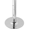 image:imageVEVOR Professional Dancing Pole Spinning Static Dancing Pole Kit Portable Removable Pole 45mm HeavyDuty Stainless Steel Pole Height Adjustable Fitness Pole for Exercise Home Club Gym SilverSilverCone