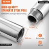 image:imageVEVOR Professional Dancing Pole Spinning Static Dancing Pole Kit Portable Removable Pole 45mm HeavyDuty Stainless Steel Pole Height Adjustable Fitness Pole for Exercise Home Club Gym SilverChromeRound