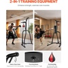 image:imageVEVOR Punching Bag Stand Steel Heavy Duty Workout Training Equipment Adjustable Height Boxing Punching Stand with Weighted Base Holds Up to 140 lbs Freestanding Sandbag Rack for Home Gym Fitness2 in 1 Freestanding Sandbag Rack