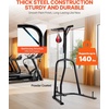 image:imageVEVOR Punching Bag Stand Steel Heavy Duty Workout Training Equipment Adjustable Height Boxing Punching Stand with Weighted Base Holds Up to 140 lbs Freestanding Sandbag Rack for Home Gym Fitness2 in 1 Freestanding Sandbag Rack