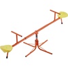 image:imageVEVOR Seesaw Teeter Totter for Kids 110 lbs Load Capacity per Seat Sit and Spin Teeter Totter with 4prong Support Legs Playground Equipment with Swiveling 360 Degrees Rotating for Aged 3 4 SeatsYellow