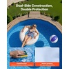 image:imageVEVOR 12 x 24 ft Oval Pool Liner Duobead Above Ground Pool Liners 52in Wall Height Durable Standard Gauge Vinyl Designed for Steel Sided AboveGround Swimming PoolsRound