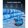 image:imageVEVOR 12 x 24 ft Oval Pool Liner Duobead Above Ground Pool Liners 52in Wall Height Durable Standard Gauge Vinyl Designed for Steel Sided AboveGround Swimming PoolsRound