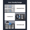 image:imageVEVOR Back Bar Cooler 114 CuFt Commercial Beverage Refrigerator 3 Sliding Glass Doors Fan Cooling Under Counter Beer Fridge wLED Lighting Shelves LowE Glass Display for Drinks Bar Store