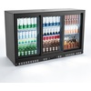 image:imageVEVOR Back Bar Cooler 114 CuFt Commercial Beverage Refrigerator 3 Sliding Glass Doors Fan Cooling Under Counter Beer Fridge wLED Lighting Shelves LowE Glass Display for Drinks Bar Store