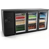 image:imageVEVOR Back Bar Cooler 196 Cu Ft Counter Height Beverage Refrigerator Commercial Bar Display Fridge w 3 Glass Doors LED Lighting Fan Cooling Beer Wine Cooler for Pub Merchandiser Store  Commercial Bar Display Fridge w 3 Glass Doors LED Lighting Fan Cooling Beer Wine Cooler for Pub Merchandiser Store