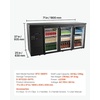 image:imageVEVOR Back Bar Cooler 196 Cu Ft Counter Height Beverage Refrigerator Commercial Bar Display Fridge w 3 Glass Doors LED Lighting Fan Cooling Beer Wine Cooler for Pub Merchandiser Store  Commercial Bar Display Fridge w 3 Glass Doors LED Lighting Fan Cooling Beer Wine Cooler for Pub Merchandiser Store