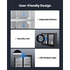 image:imageVEVOR Back Bar Cooler 74 Cu Ft Commercial Beverage Refrigerator Under Counter Bar Fridge with 2 Sliding Doors LED Lighting Adjustable Shelves LowE Glass Display Cooler for Beer Wine Drink