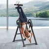 image:imageVEVOR Inversion Table 300 lbs Capacity Heavy Duty Back Inverter Stretcher Inverted Table with DualRoller Locking Decompression Tables for Shoulders Neck MultiAngle Adjustable Tether StrapRedBlack