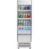 image:imageVEVOR Open Air Merchandiser 31 cu ft Shelving Commercial Refrigerator Grab and Go Fan Cooling Display Cooler with LED Lighting Night Curtain Horizontal for Restaurants Stores Office78 cuft