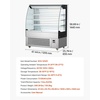 image:imageVEVOR Open Air Merchandiser 31 cu ft Shelving Commercial Refrigerator Grab and Go Fan Cooling Display Cooler with LED Lighting Night Curtain Horizontal for Restaurants Stores Office75 cuft