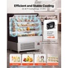 image:imageVEVOR Open Air Merchandiser 31 cu ft Shelving Commercial Refrigerator Grab and Go Fan Cooling Display Cooler with LED Lighting Night Curtain Horizontal for Restaurants Stores Office75 cuft