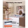 image:imageVEVOR Open Air Merchandiser 31 cu ft Shelving Commercial Refrigerator Grab and Go Fan Cooling Display Cooler with LED Lighting Night Curtain Horizontal for Restaurants Stores Office31 cuft