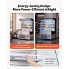 image:imageVEVOR Open Air Merchandiser 31 cu ft Shelving Commercial Refrigerator Grab and Go Fan Cooling Display Cooler with LED Lighting Night Curtain Horizontal for Restaurants Stores Office54 cuft