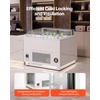 image:imageVEVOR Open Air Merchandiser 31 cu ft Shelving Commercial Refrigerator Grab and Go Fan Cooling Display Cooler with LED Lighting Night Curtain Horizontal for Restaurants Stores Office31 cuft