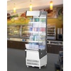 image:imageVEVOR Open Air Merchandiser 31 cu ft Shelving Commercial Refrigerator Grab and Go Fan Cooling Display Cooler with LED Lighting Night Curtain Horizontal for Restaurants Stores Office78 cuft
