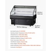 image:imageVEVOR Open Air Merchandiser 31 cu ft Shelving Commercial Refrigerator Grab and Go Fan Cooling Display Cooler with LED Lighting Night Curtain Horizontal for Restaurants Stores Office46 cuft