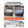 image:imageVEVOR Open Air Merchandiser 31 cu ft Shelving Commercial Refrigerator Grab and Go Fan Cooling Display Cooler with LED Lighting Night Curtain Horizontal for Restaurants Stores Office46 cuft