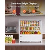 image:imageVEVOR Refrigerated Display Case 42 CuFt105L Countertop Pastry Display Case 2Tier Commercial Cake Refrigerator with LED Lighting TURBO Cooling FrostFree AirCooling for Bakery Dessert Shop35 CuFtNew