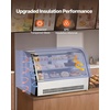 image:imageVEVOR Refrigerated Display Case 42 CuFt105L Countertop Pastry Display Case 2Tier Commercial Cake Refrigerator with LED Lighting TURBO Cooling FrostFree AirCooling for Bakery Dessert Shop5 CuFtNew