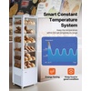image:imageVEVOR Refrigerated Display Case 98 CuFt278L Large Pastry Display Case 5Tier Commercial Cake Refrigerator with LED Lighting TURBO Cooling FrostFree AirCooling for Bakery Dessert Shop98 CuFtNew