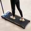 image:imageVEVOR Walking Pad with Handle Bar Under Desk Treadmill for Home Office 25HP Walking Jogging Running Machine Speed 6276MPH Folding Treadmill with Remote Control and LED DisplayOrange